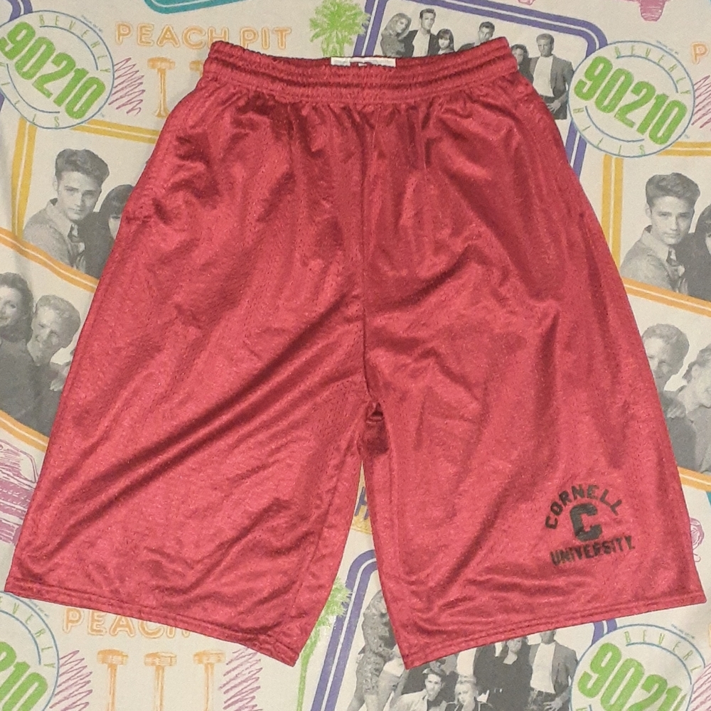 Cornell University Big Red Bears Basketball Jersey Shorts  Bear New York City